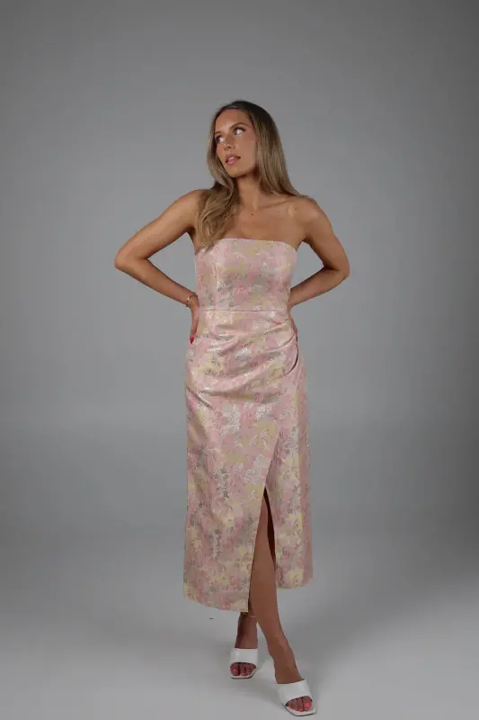 Ellison Floral Midi Dress